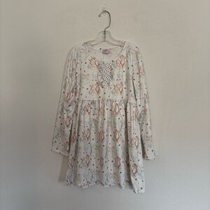 Pete + Lucy Kids Girls Baby Bunny Bear Elephant Dress Size 10/12 NWT